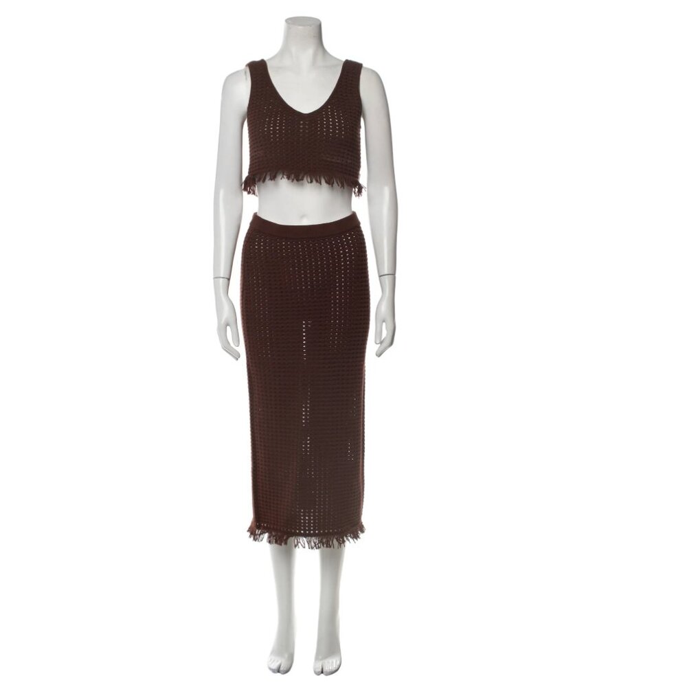 Reformation Lieta Open Knit Two Piece